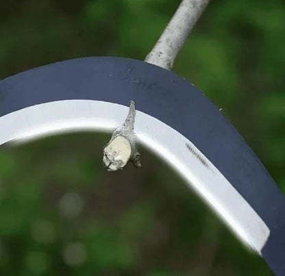 Portable Grass Sickle Cutter Head | Fits Any Stick — Cut Standing Up