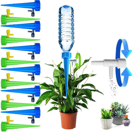 Drip Irrigation Kit — 10 Self-Watering Spikes