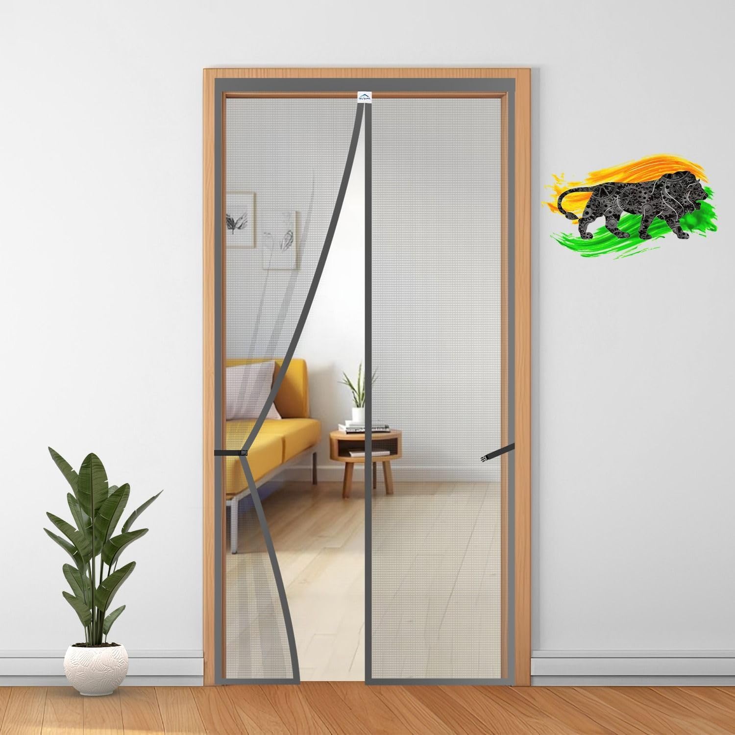 Magnetic Mosquito Net for Doors