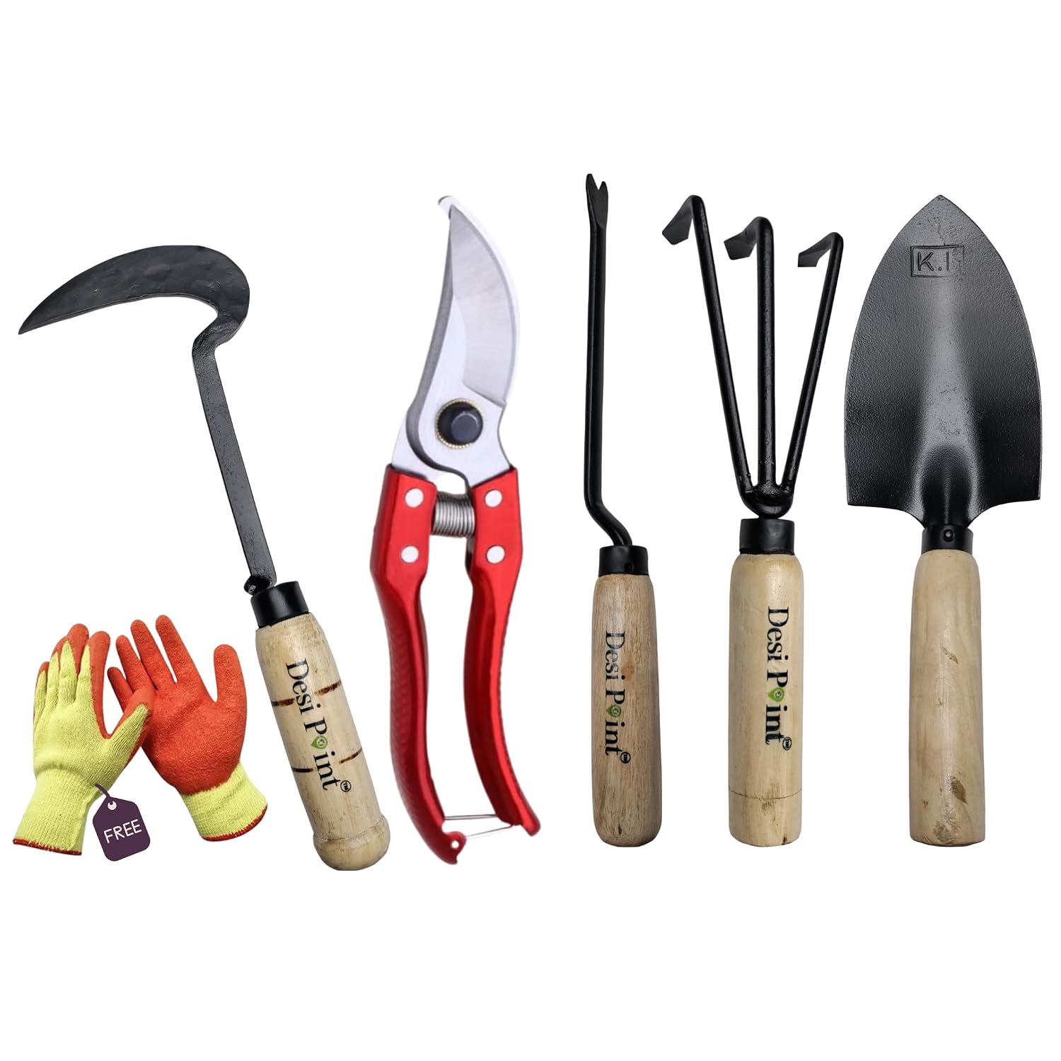 KULHADIWALA 2-in-1 Axe & Khurpi Set