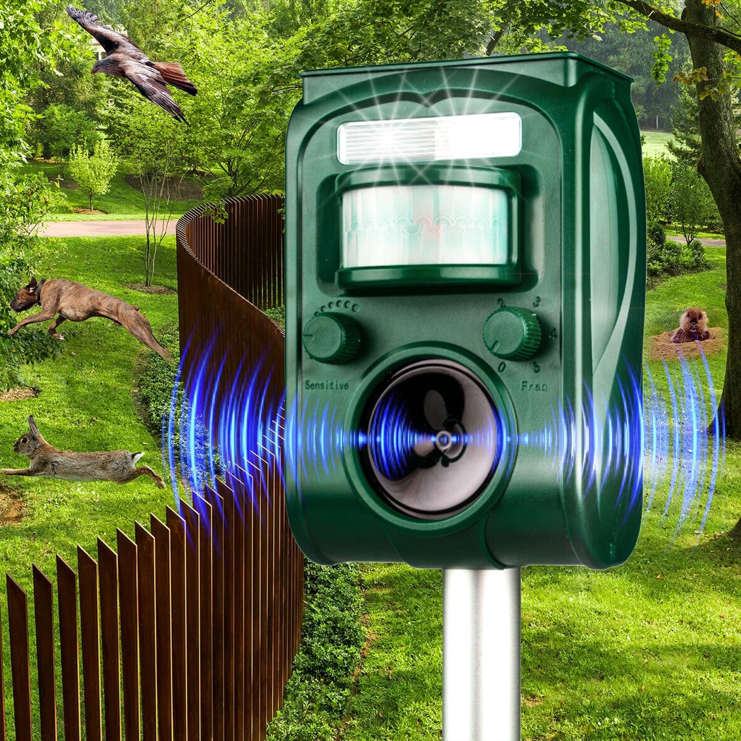 Ultrasonic Dog Repellent System
