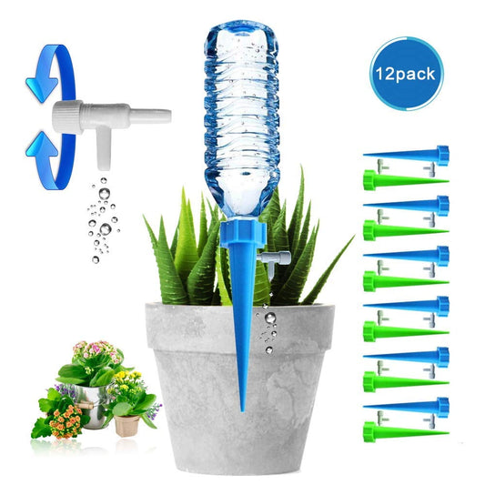 Drip Irrigation Kit — 10 Self-Watering Spikes