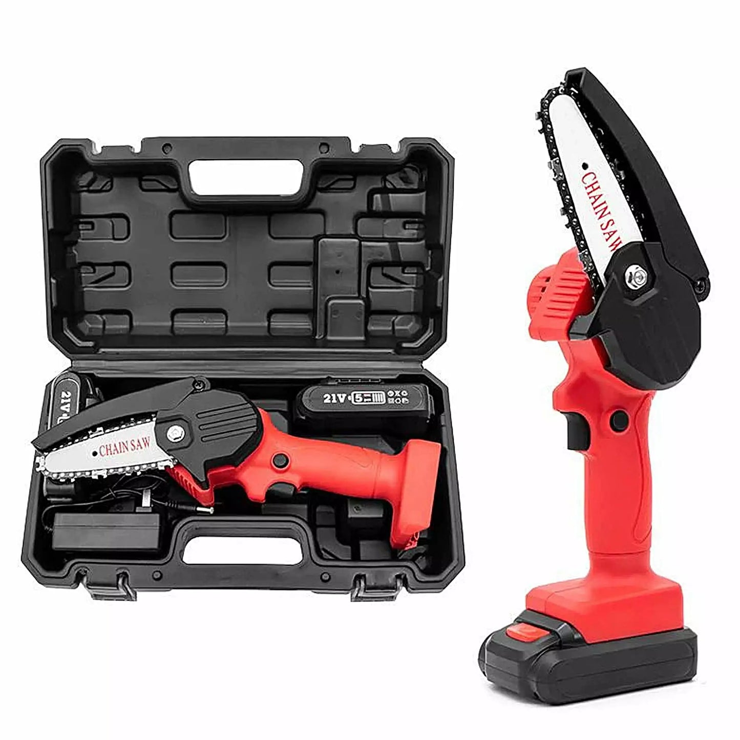 Cordless Mini Chainsaw 6-inch