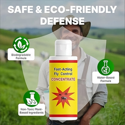 Fast-Acting Fly Control Concentrate 200 ml (Pack of 2)